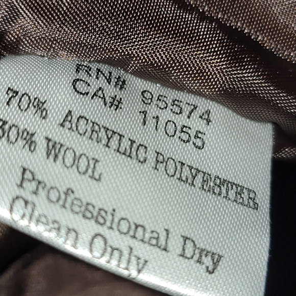 NWT!- plaid wool blend wrap coat Nordstrom - Picture 10 of 12